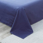 Microfiber Queen Bedding Flat Sheet, Ultra Soft and Wrinkle, Stain Resistant - Image 4