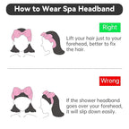 Ondder Spa Headband for Washing Face 8 Pack Aossrted Skincare Headbands for - Image 6