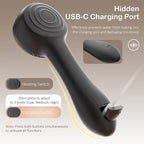 Facial Cleansing Brush Silicone Face Scrubber Waterproof Rechargeable - Image 6