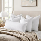 MIULEE Feather Pillow Insert 24x24, Decorative Down Throw Pillow Insert Fluffy - Image 3