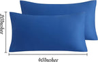 NTBAY King Pillow Cases Set of 2, 2 Pack Brushed Microfiber 20x40 Pillow Cases - Image 6