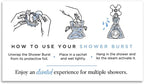 hydraAROMATHERAPY Shower Burst Tablets Essential Oil Steamers Made in USA - Image 7