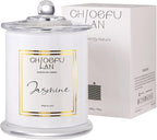 Chloefu LAN Jasmine Candle, Mothers Day Gifts Candles by ChloefuLANScentedCandles