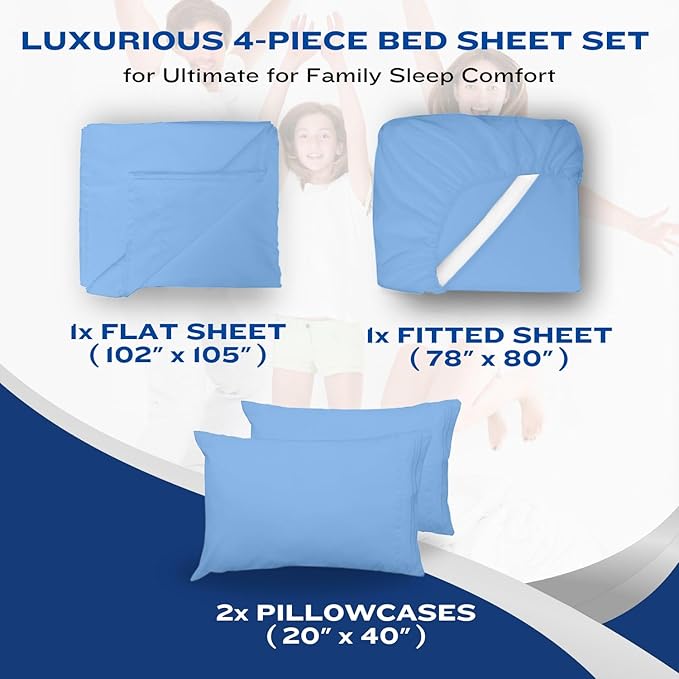 DREAMCARE Twin XL Sheet Sets - Image 8