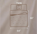Utopia Bedding Comforters Twin Size, All Season Duvet Insert, Down Alternative - Image 2