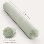 Bolster Pillow for Bed – Long Round Body Pillow for Adults, Cuddle Pillow for - Image 2