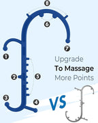 Back and Neck Massager for Pain Relief Deep Tissue, Upgraded Full Body Trigger - Image 4