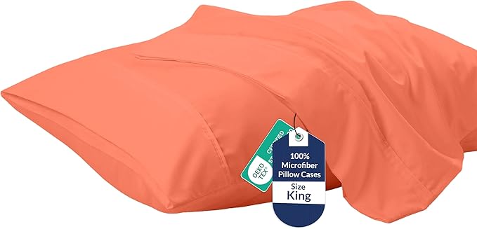 Royale Linens King Pillowcase Set of 2 by ROYALELINENS
