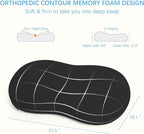 KEEPMOV Cervical Memory Foam Pillows: Neck Support Pillows - Image 5