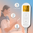 Comfytemp Heating Pad for Neck and Shoulders and Back, 2.6lb Weighted Electric - Image 4