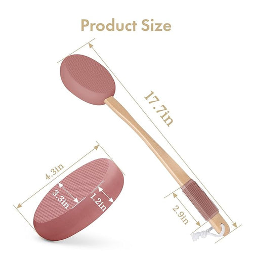 AmazerBath Lotion Applicator for Back, 4 Replacement Pads - Image 2