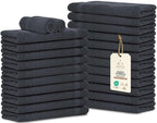 Premium 100% Cotton Hand Towels – Pack of 24, 16x27 Inch – Quick-Dry, Highly by ASTILTEXCottonTowels