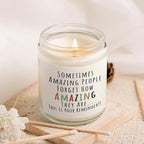 Craftique Gifts for Women, Birthday Gifts for Women- You're Amazing Candle- - Image 8