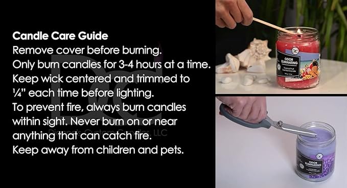 Bamboo Odor Eliminating Highly Fragranced Candle - Image 7