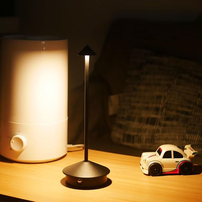 Cordless LED Table Lamp, Rechargeable 5200mAH Battery Operated Lamp - Image 7