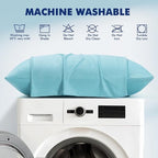 Elegear Cooling Pillow Cases for Hot Sleepers, Clean Fabric Silver Infused - Image 9