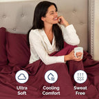 Short Queen Size 4 Piece Sheet Set - Image 4