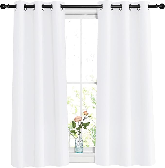NICETOWN White Room Darkening Curtain Panels by NICETOWN