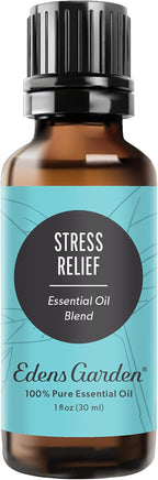 Edens Garden Stress-Relief Essential Oil Blend- 100% Pure Premium Grade by EdensGarden