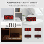Peakeep Small Battery Powered Digital Alarm Clocks - Image 4