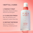 Peach & Lily - Glass Skin Veil Mist - Hydrate & Glow - Facial Mist - Weightless - Image 6