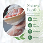 NileCart 22 Inch Egyptian Loofah Natural Luffa Sponges - Image 5