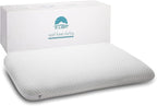 DLIGHT BD Slim 3.2" Stomach Sleeping Memory Foam Pillow-Thin, Soft Yet by DLIGHT+BD