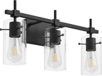SOLFART 3 Lights Black Vanity Lights by SOLFART
