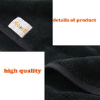 M-bestl 2 Pack Microfiber Hair Towel Wrap, Hair Drying Towel - Image 4