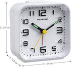 Peakeep 3D Numbers No Tick-Tock Analog Alarm Clock - Image 7