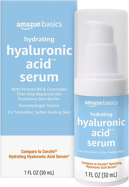 Amazon Basics Hydrating Hyaluronic Acid Serum by AmazonBasics