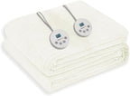 Wapaneus Heated Blanket Electric Queen Size 84"x90"-Dual Control by Wapaneus