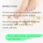 Maryton Pumice Sponge for Feet, Ultimate Pedicure Stone Callus Remover & Foot - Image 4