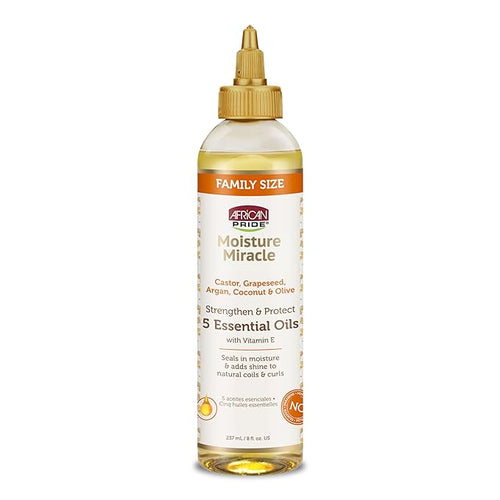African Pride Moisture Miracle 5 Essential Hair Oils by AfricanPride