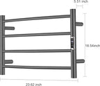 Heated Towel Racks for Bathroom, Wall Mounted Electric Towel Warmer Racks - Image 4