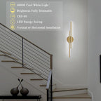 EDISLIVE Dimmable Modern LED Vanity Light Fixtures Bathroom Vanity Wall Lighting - Image 7