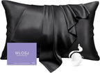 100% Silk Pillow Cases Standard Size Mulberry Silk Pillowcase by WLOSJ