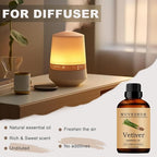 Vetiver Essential Oil, 60ML Pure and Natural - Image 5