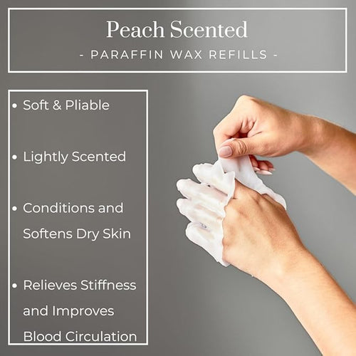 6lb Peach Scented Paraffin Wax, Paraffin Wax - Image 2
