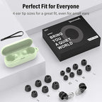 Ear Plugs for Sleeping 35dB Noise Cancelling Silicone Earplugs Single and - Image 7