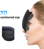 Sleep Eye Mask for Men Women, Sleeping Mask for Side Sleeper, Travel Blackout - Image 2
