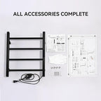 Heated Towel Racks for Bathroom, Hot Towel Warmer 4 Bars - Image 9