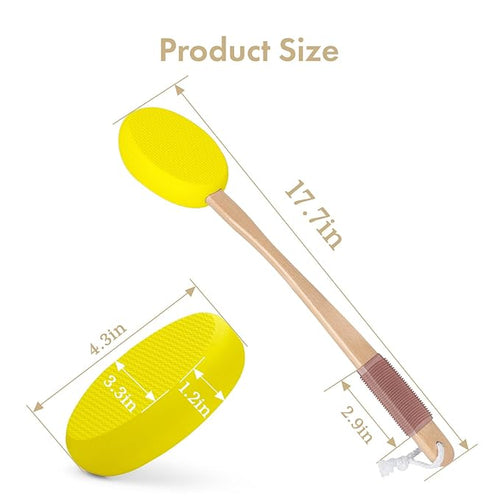 AmazerBath Lotion Applicator for Back, 4 Replacement Pads - Image 2