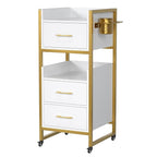 OmySalon Salon Trolley Cart, Hair Styling Station by OmySalon