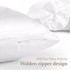 100% Pure Silk Pillowcase for Hair and Skin, Both Sides Mulberry Silk - Image 5