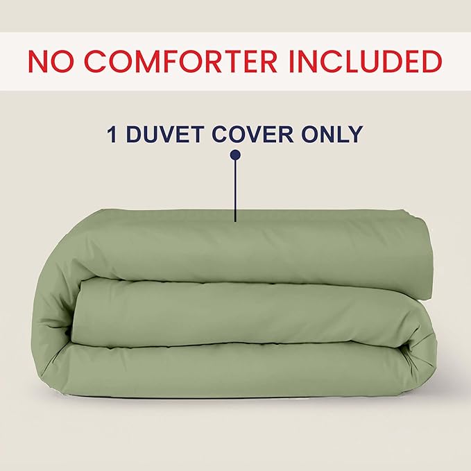 Kotton Culture 1 Pc Twin XL/Twin Duvet Cover Only-100% Egyptian Cotton 600 - Image 2