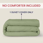 Kotton Culture 1 Pc Twin XL/Twin Duvet Cover Only-100% Egyptian Cotton 600 - Image 2