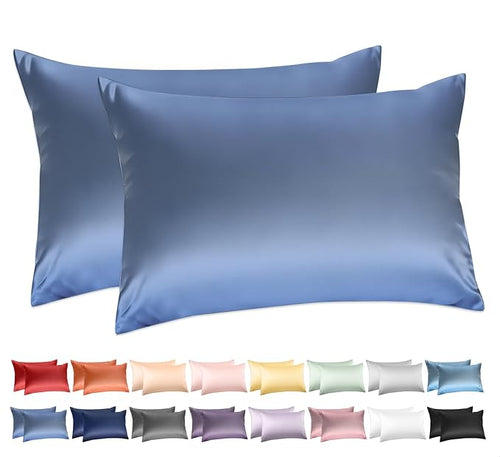 100% Cotton Standard Pillowcases Set of 2, Deep Dream 600 Thread Count Pillow by DeepDream