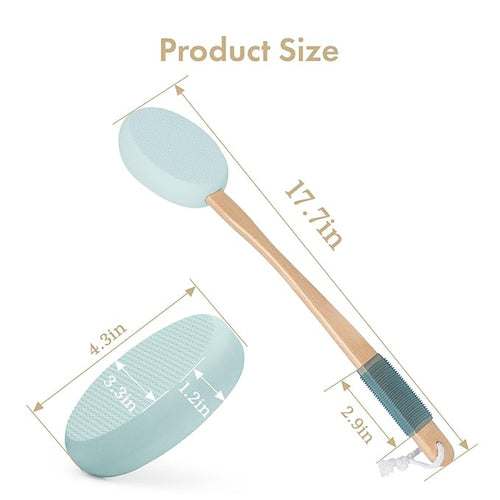 AmazerBath Lotion Applicator for Back, 4 Replacement Pads - Image 2