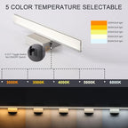 LED Brushed Nickel Vanity Lights - Image 2